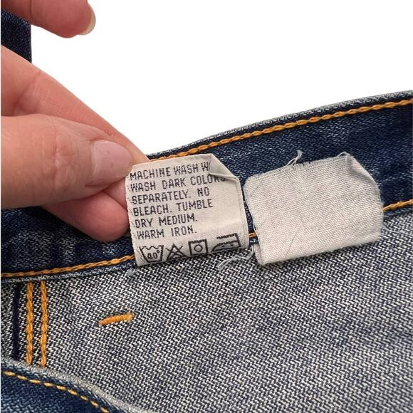 PENTIMENTO BRITTANIA Vintage 80s High‎ Waisted Straight Leg Jeans Women's 25x29 - Picture 12 of 13